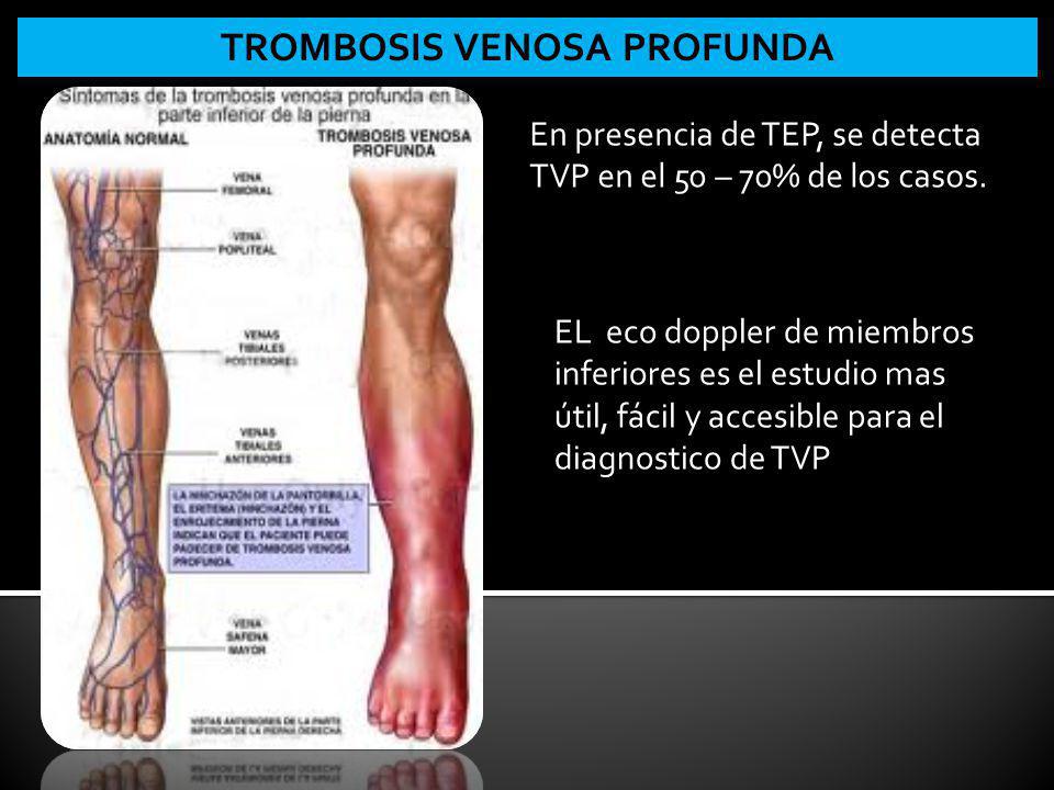 Venosa inferiores trombosis miembros sintomas profunda